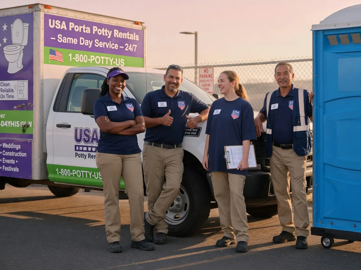 Porta Potty Rental company in Powell, TX
