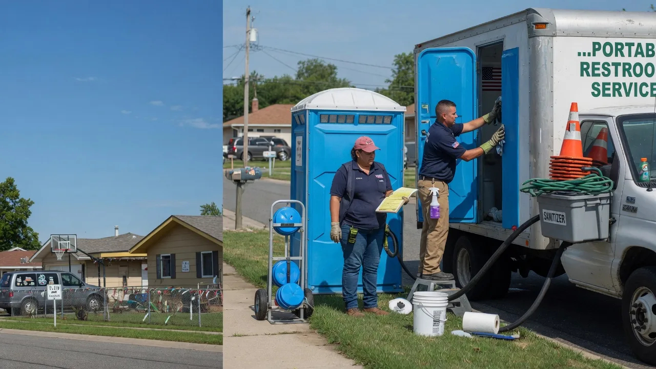 Portable Toilet Rental in Powell, TX near me